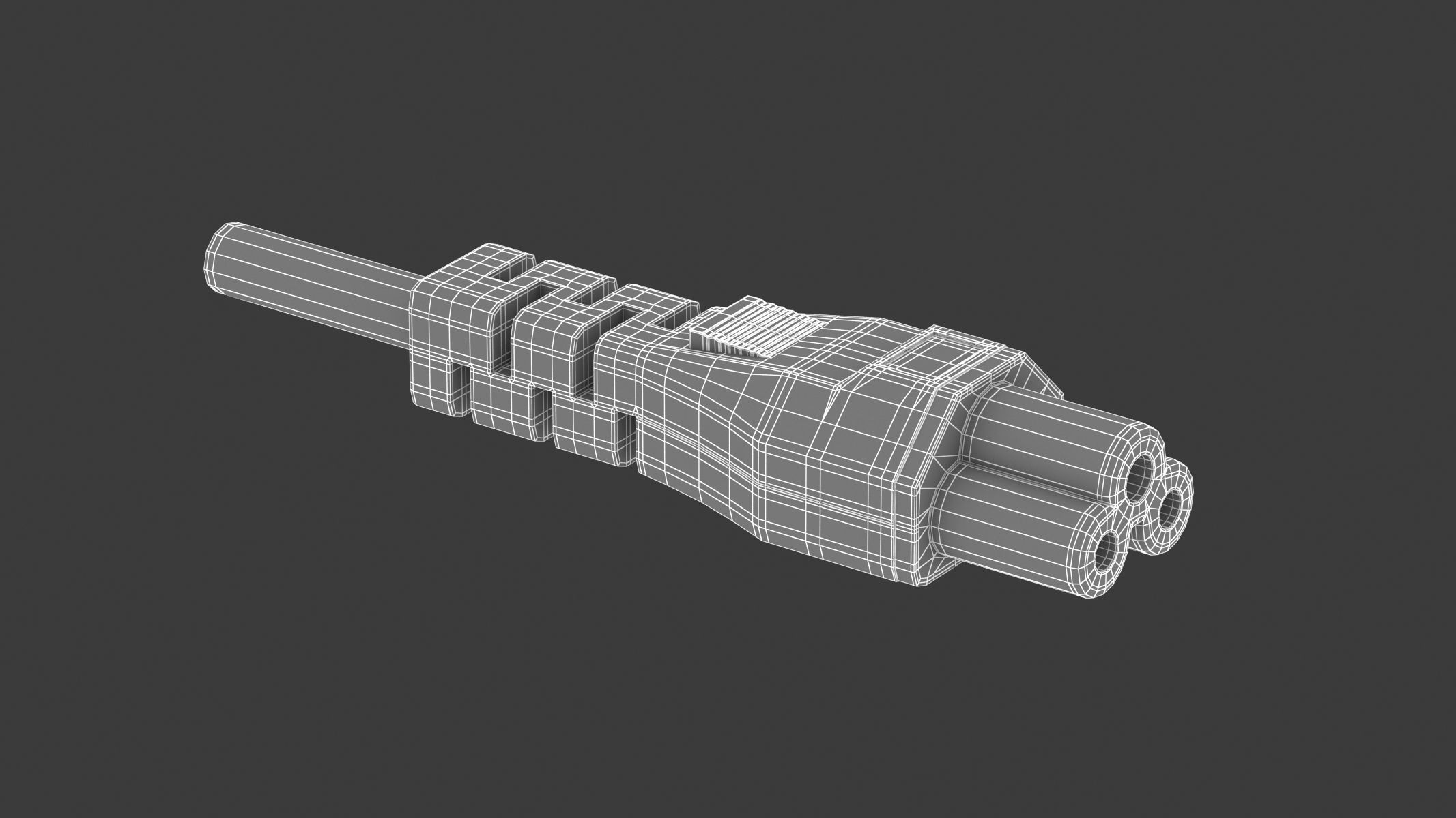 62 Electronics Kitbash Plug Connector 3D model_61