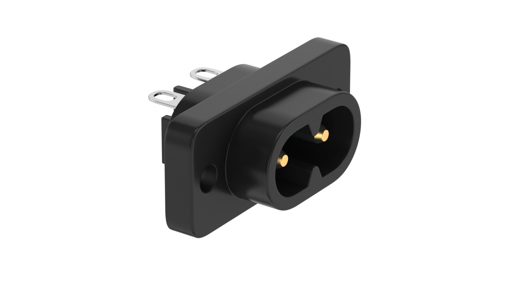 62 Electronics Kitbash Plug Connector 3D model_76