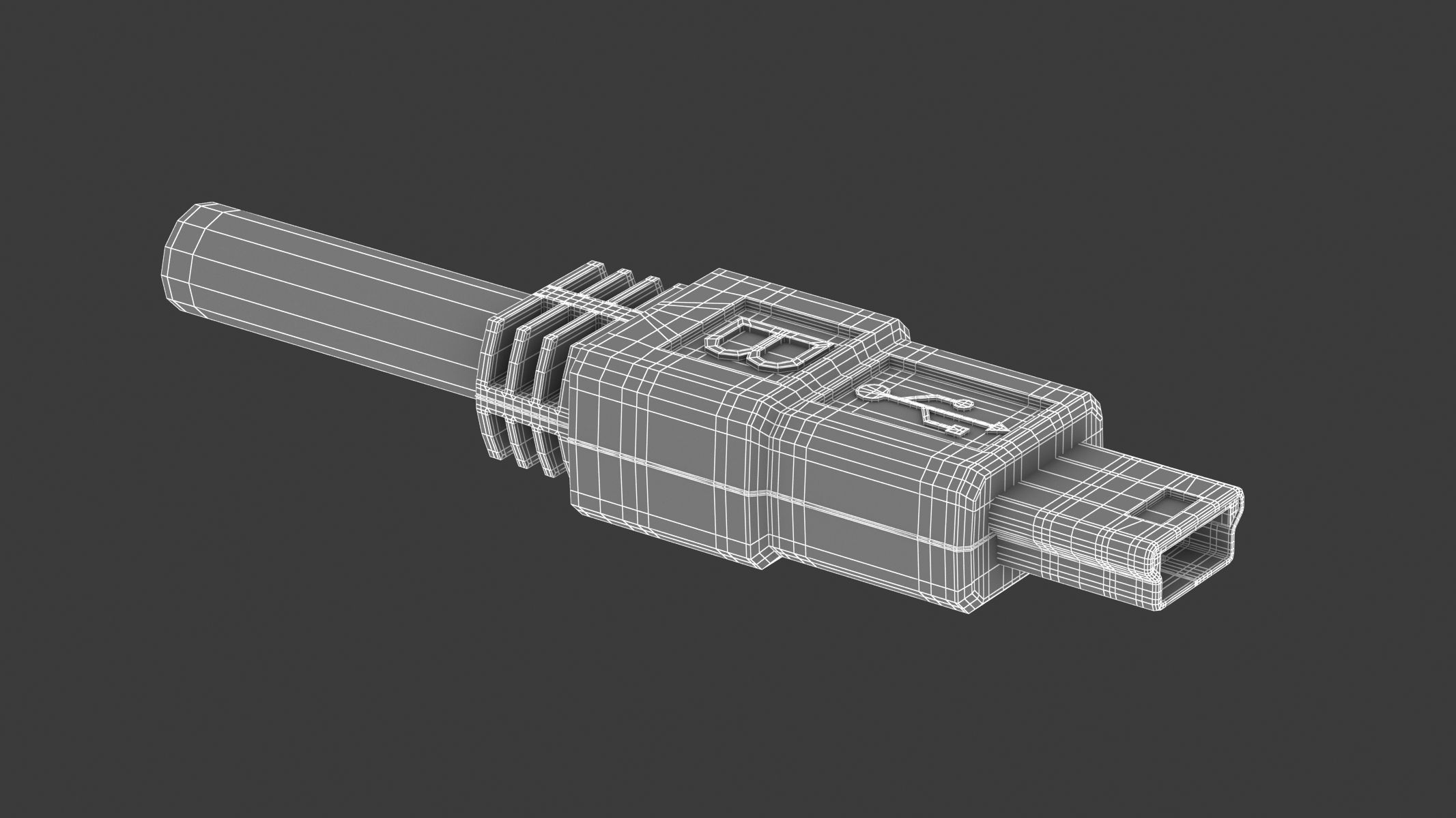 62 Electronics Kitbash Plug Connector 3D model_109