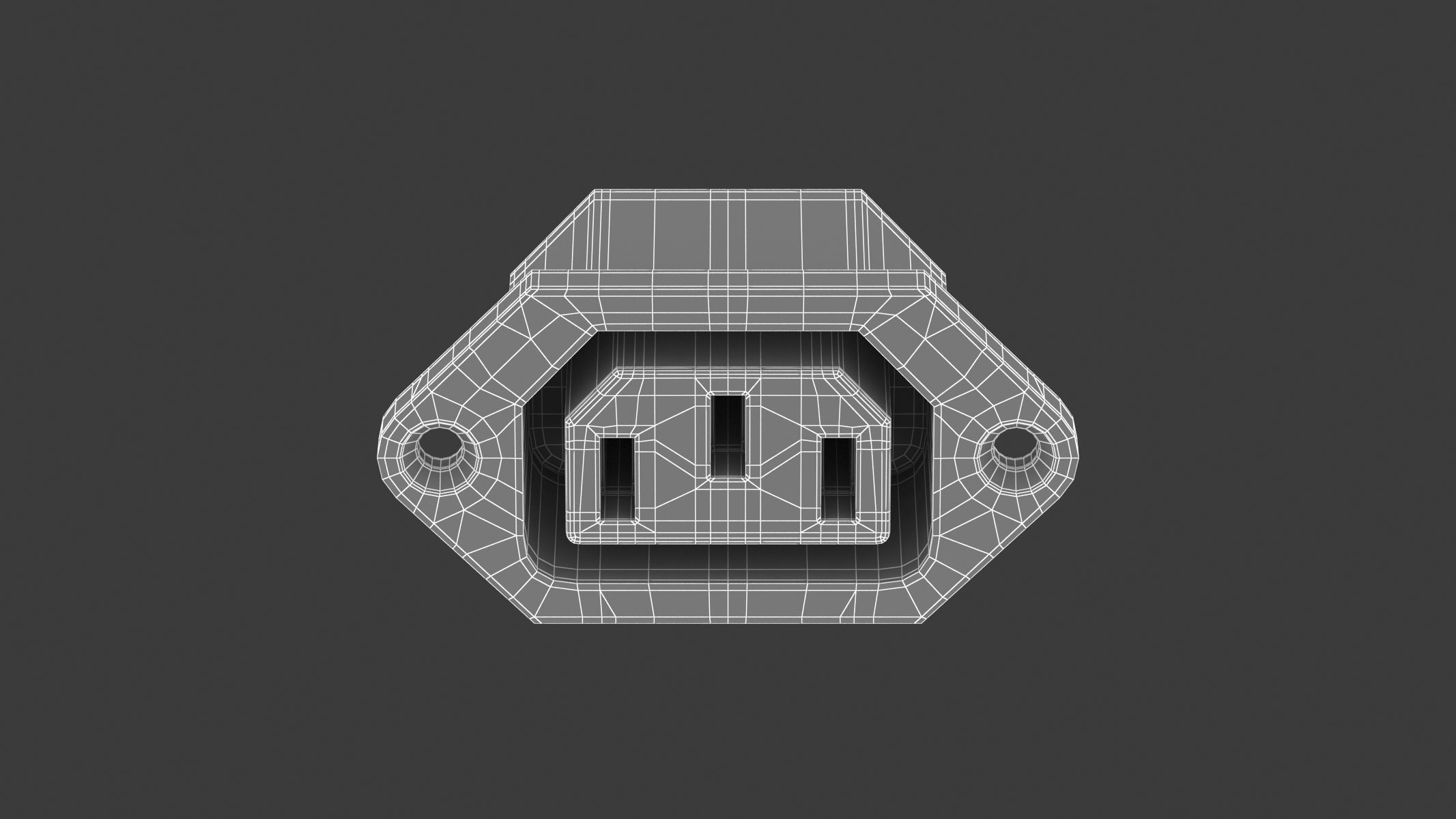 62 Electronics Kitbash Plug Connector 3D model_89