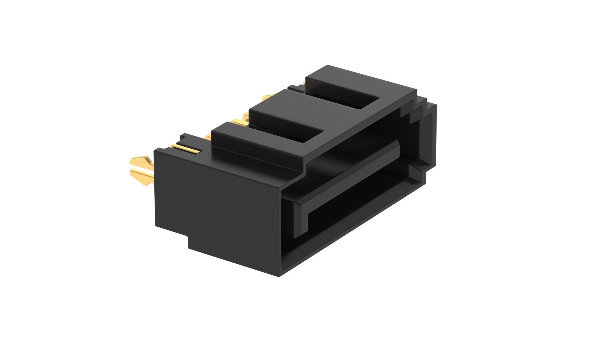 62 Electronics Kitbash Plug Connector 3D model_116
