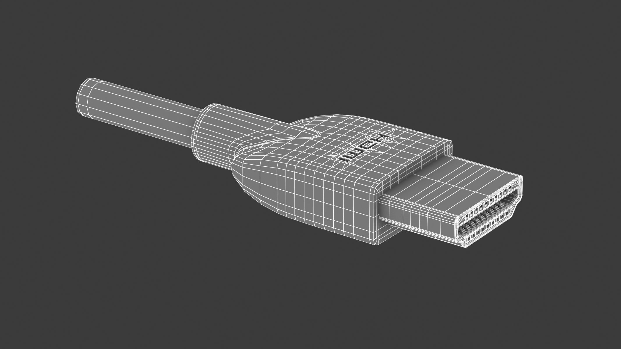 62 Electronics Kitbash Plug Connector 3D model_67
