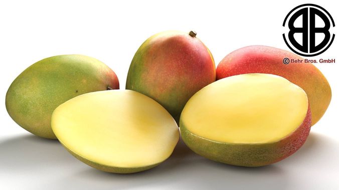 Photo Realistic Mangos 3D model