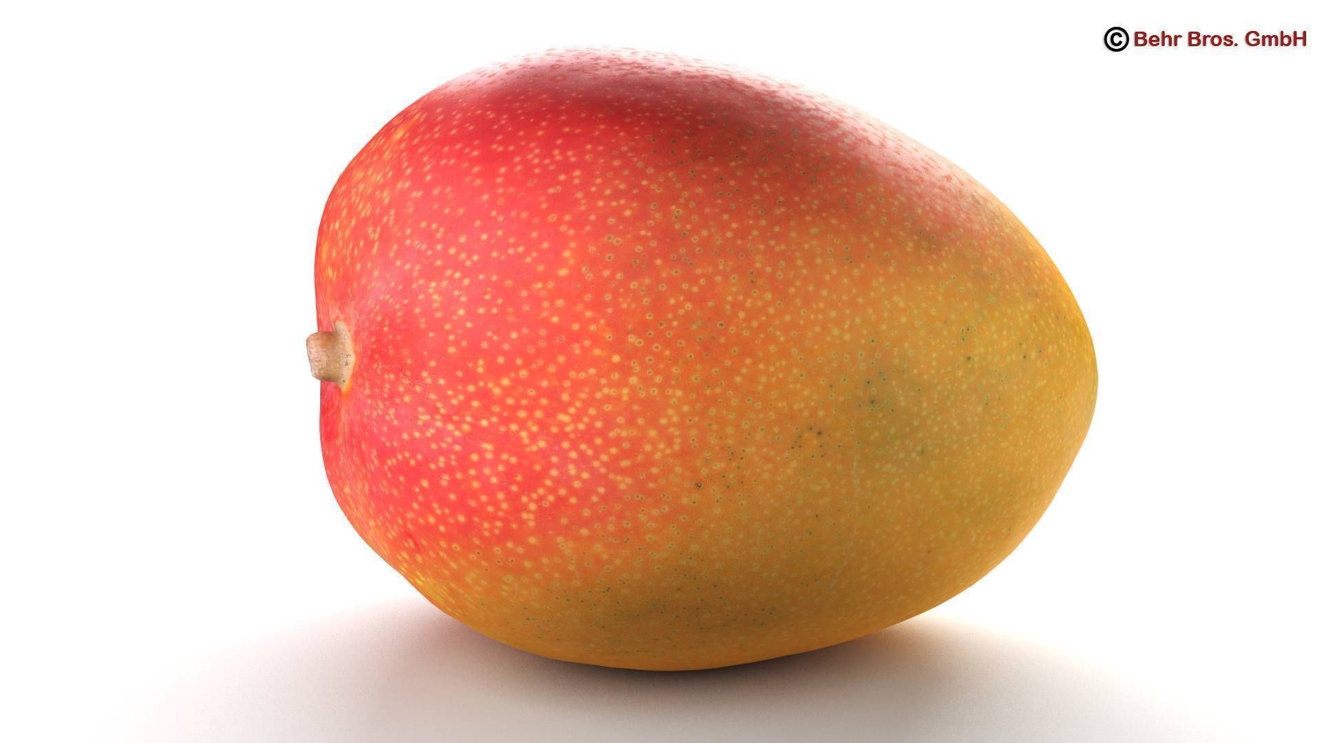 Photo Realistic Mangos 3D model_1