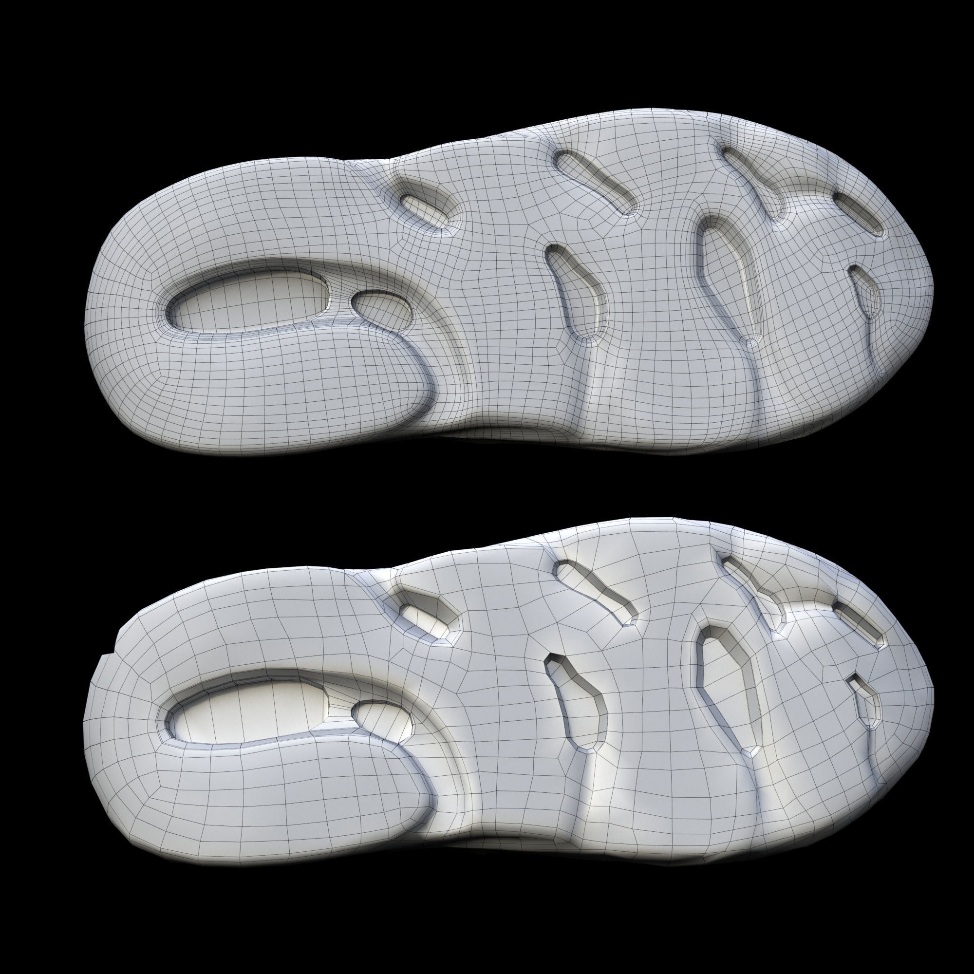 yeezy foam runners 3D model_11