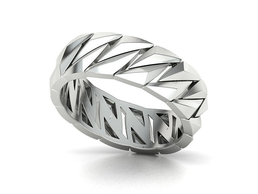 MEN CUBAN CHAIN LINKS RING COLLECTION _6