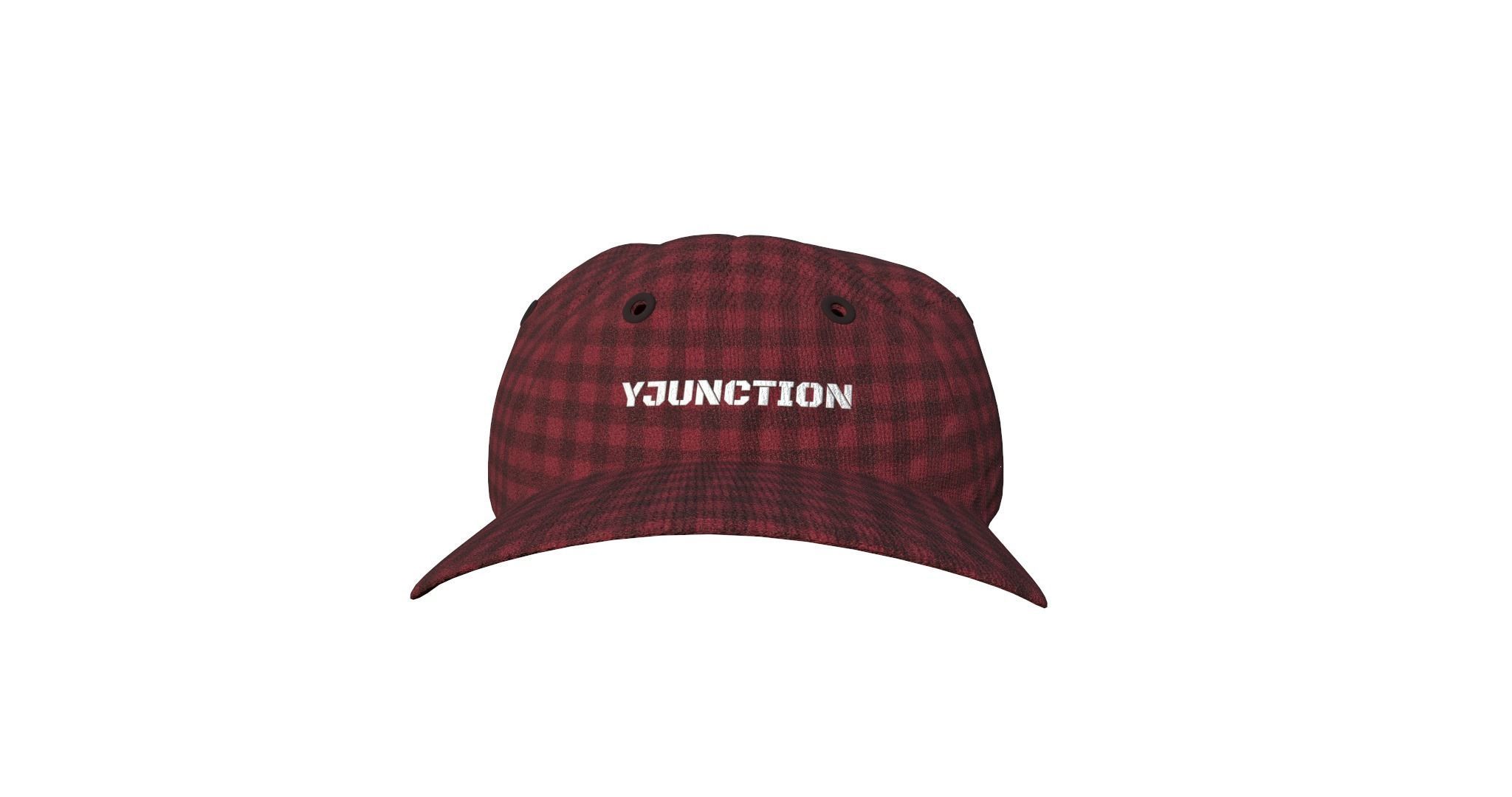 Game Asset Cap Low-poly 3D model_2