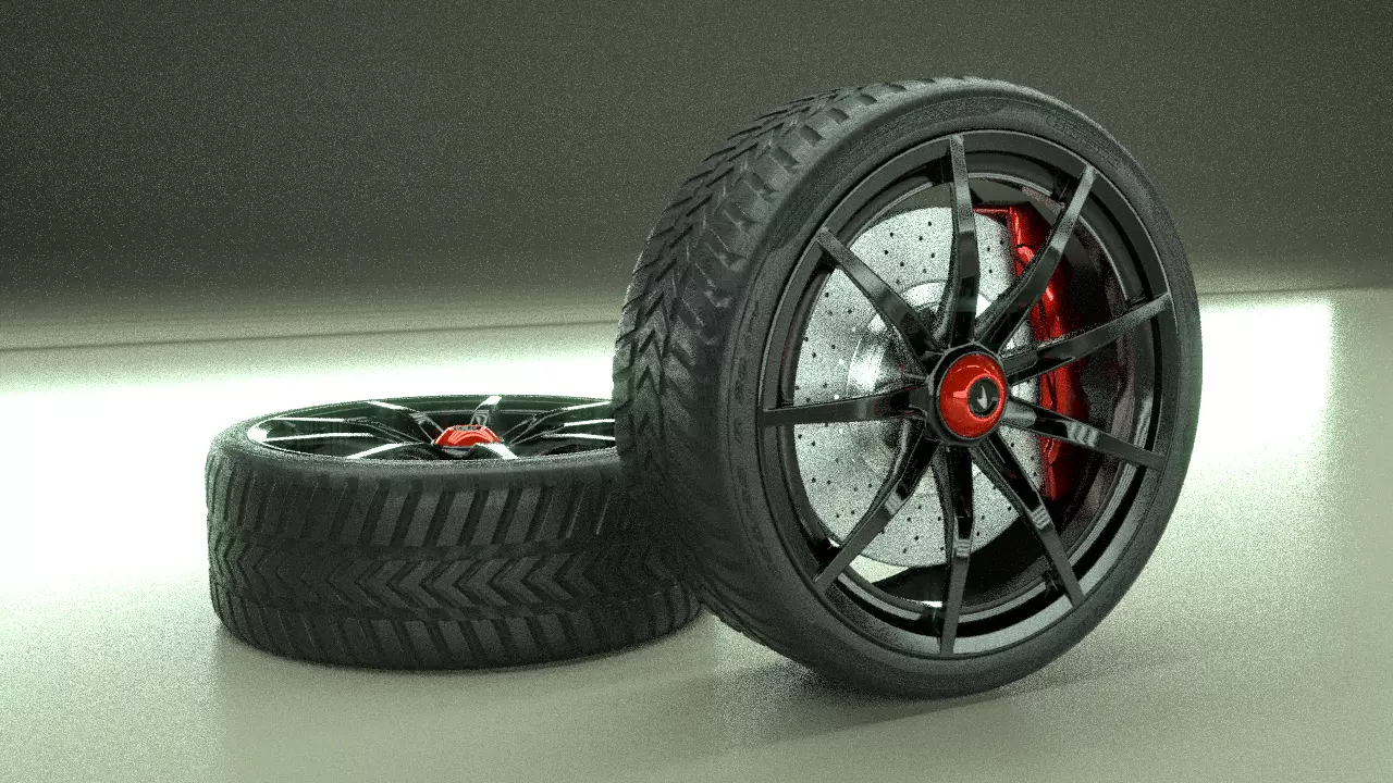 3D model Car Rims 3 VR / AR / low-poly | CGTrader