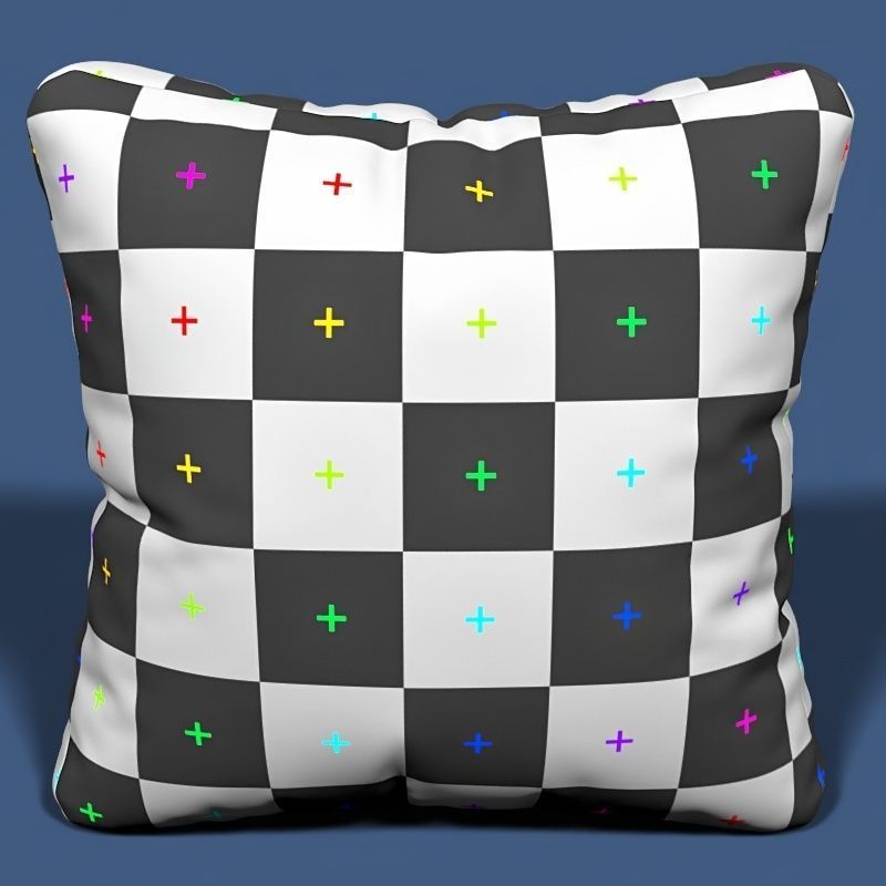 Pillow 64 3D model_8
