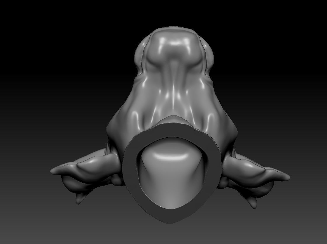 Bull head pendant 3D print model 3D print model_7