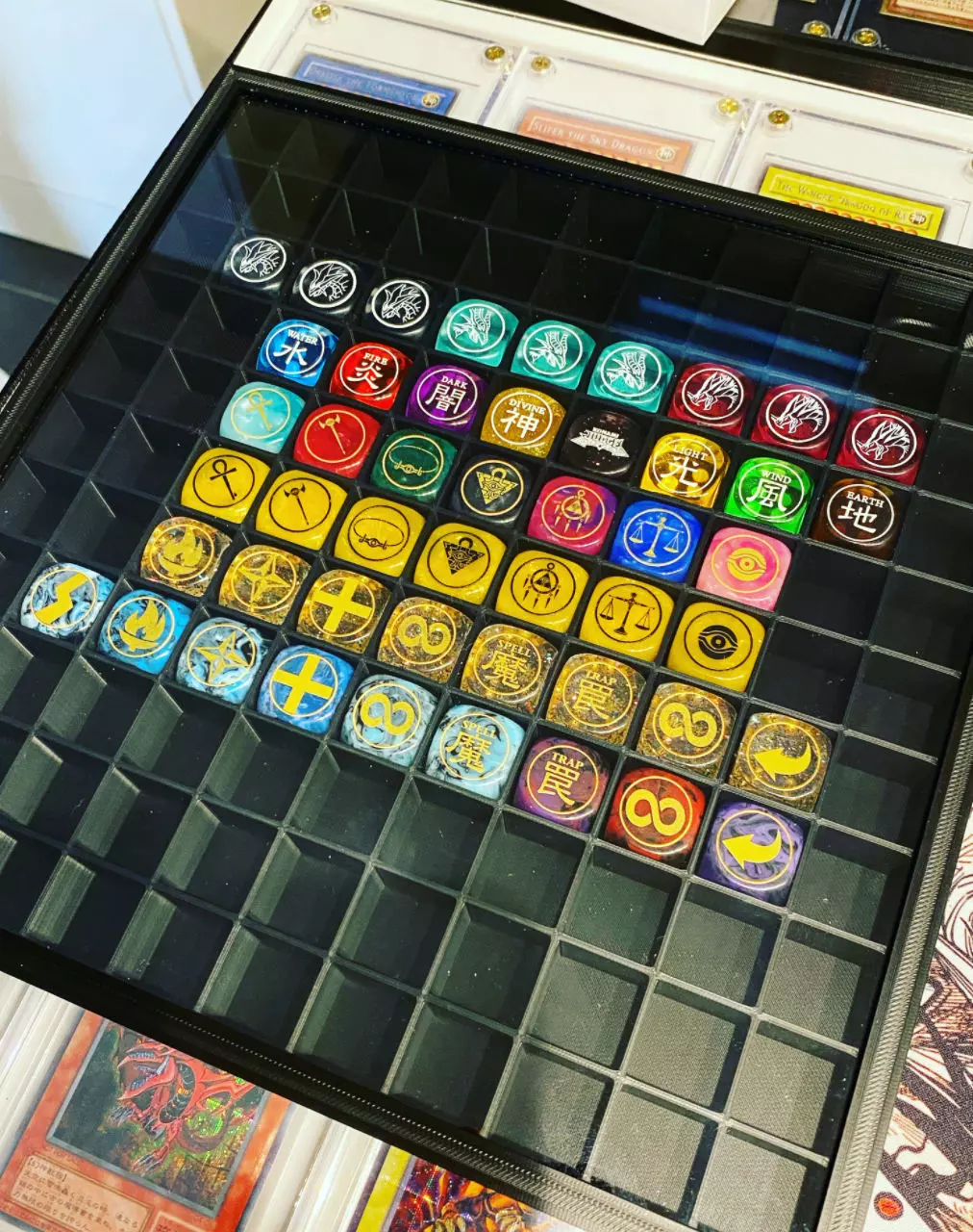 Dice Storage with 121 Pockets 3D print model_0