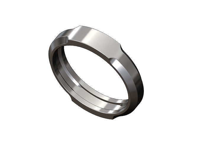 Chamfered edge band 3D print model