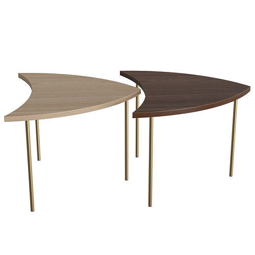 Pinwheel HM7 Side Table 3D model