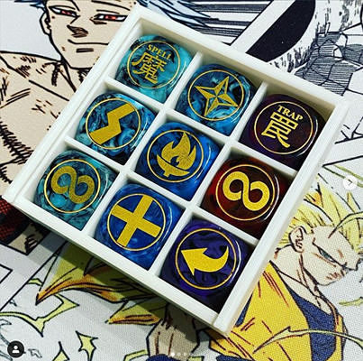 Dice Storage with 9 Pockets 3D print model