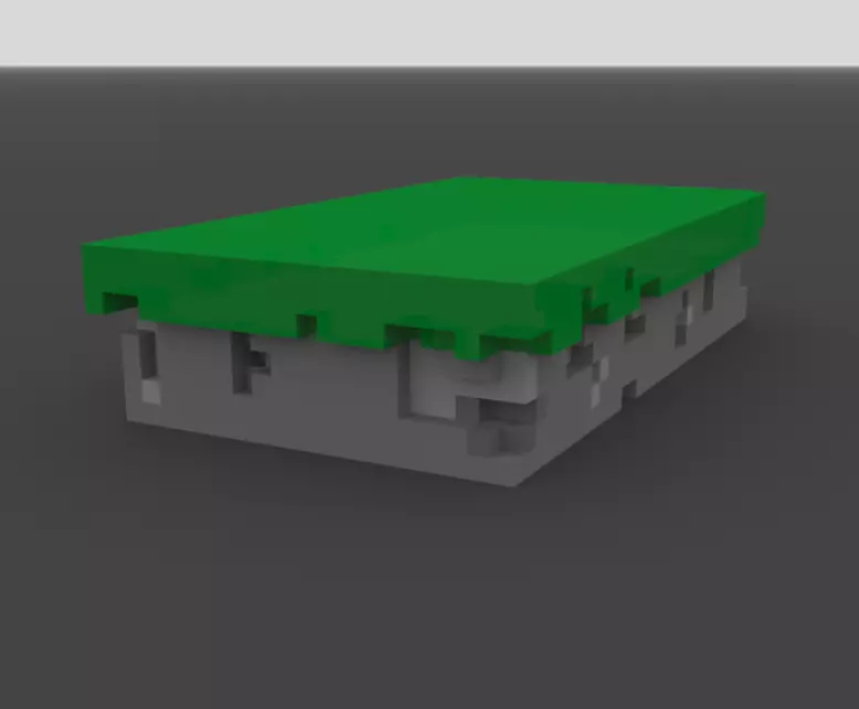 grass earth free Free low-poly 3D model_0