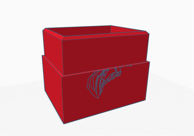 Deckbox for Yugioh Card Storage 3D print model_3