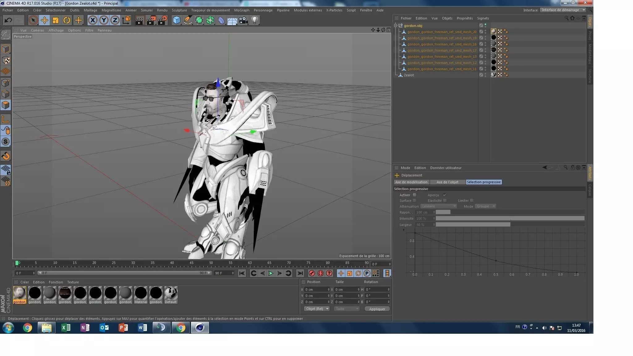 Gordon Freeman Mutation Zealot Free 3D model