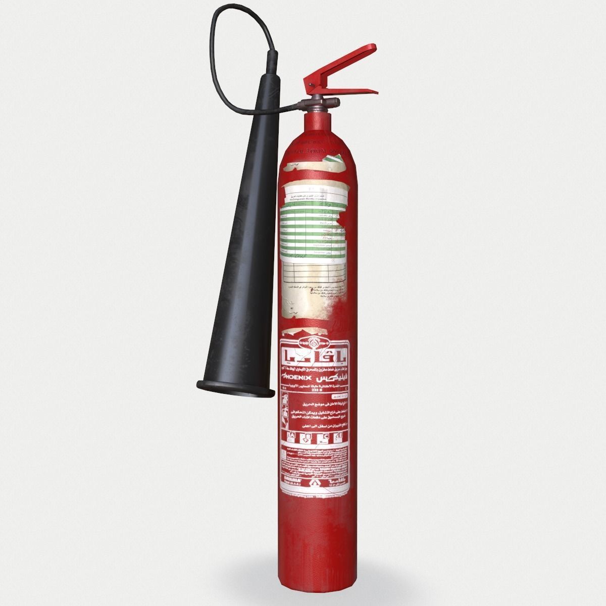 Building fire equipment  Low-poly 3D model_2