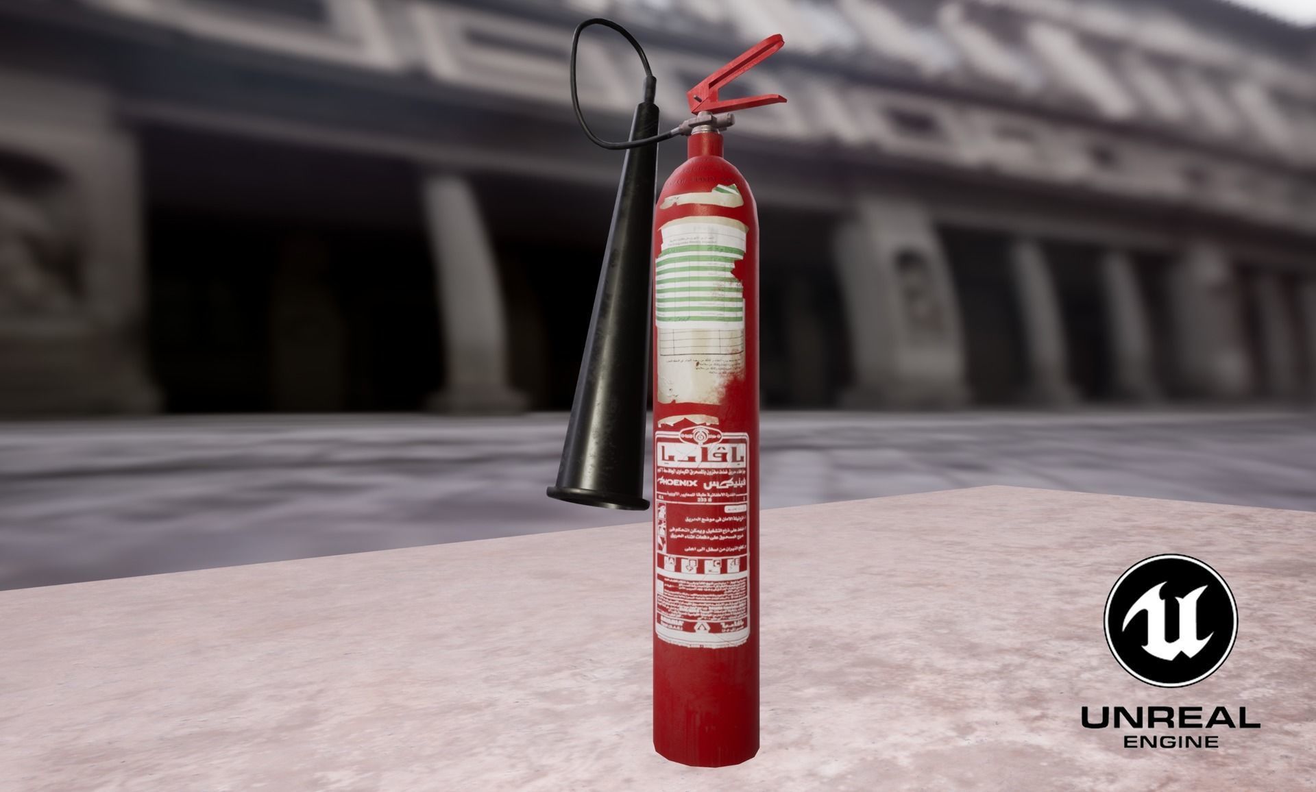 Building fire equipment  Low-poly 3D model_15