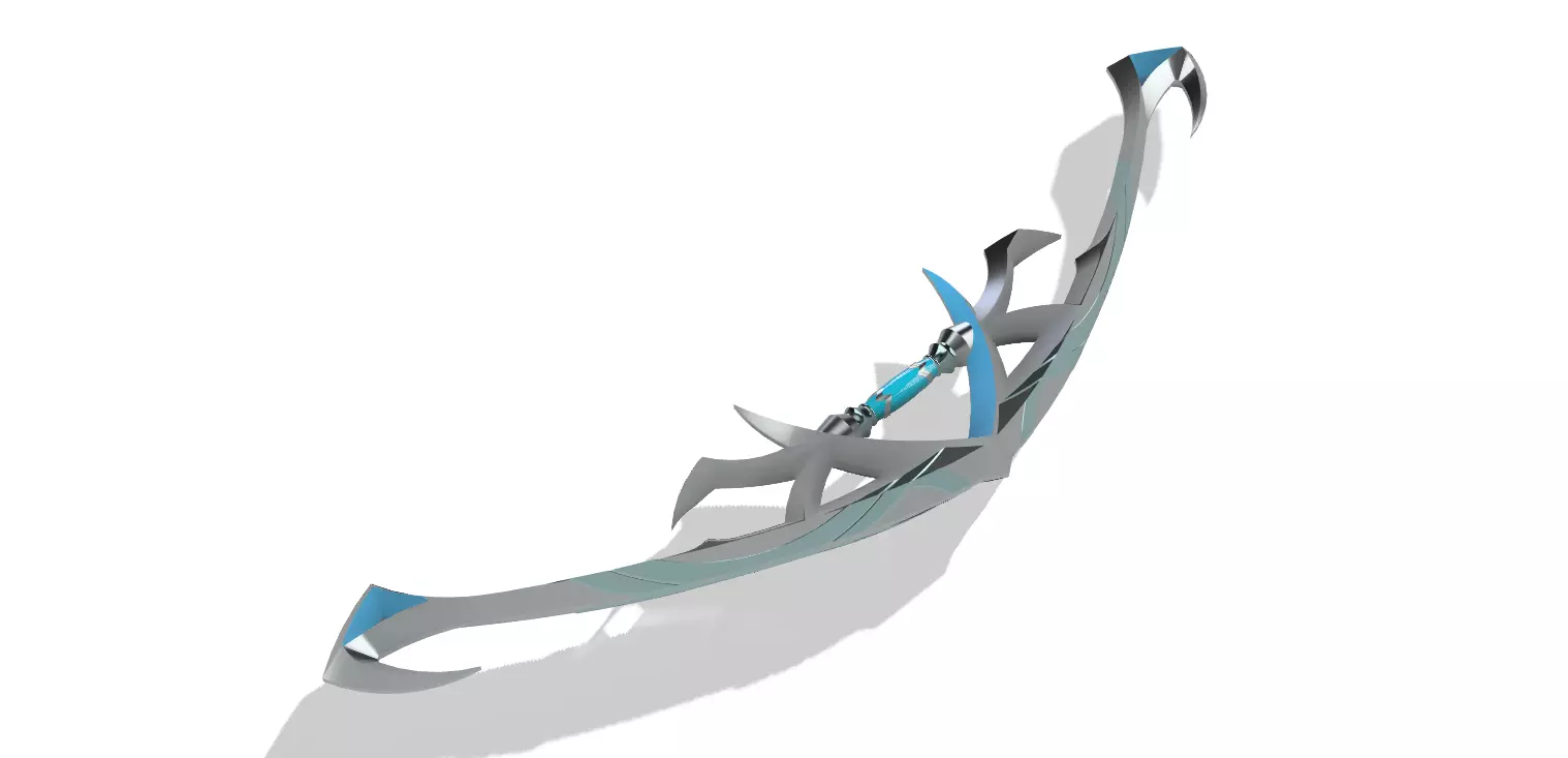 ZORA Silver Bow Legend of Zelda Breath of the Wild 3D print model