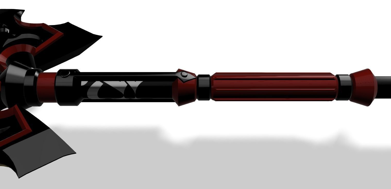 Royal Halberd Legend of Zelda Breath of the Wild 3D print model_7