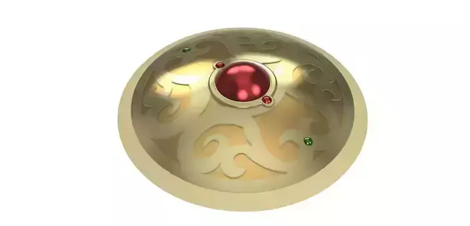 Gerudo Shield Legend of Zelda Breath of the Wild 3D print model