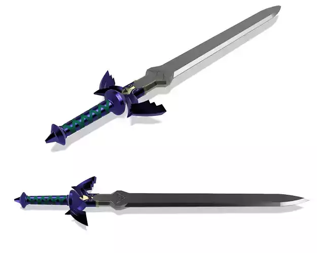 Master Sword Legend of Zelda 3D print model
