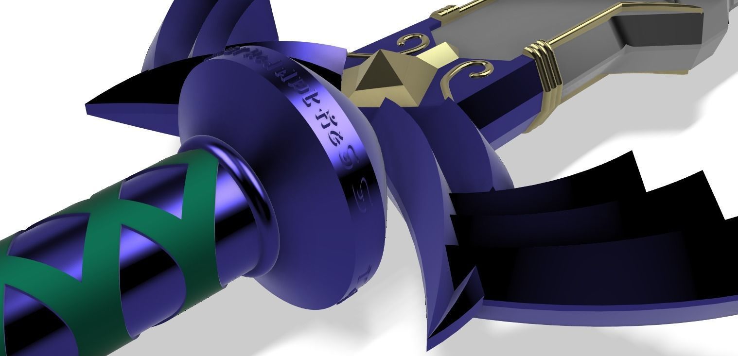 Master Sword Legend of Zelda 3D print model_3