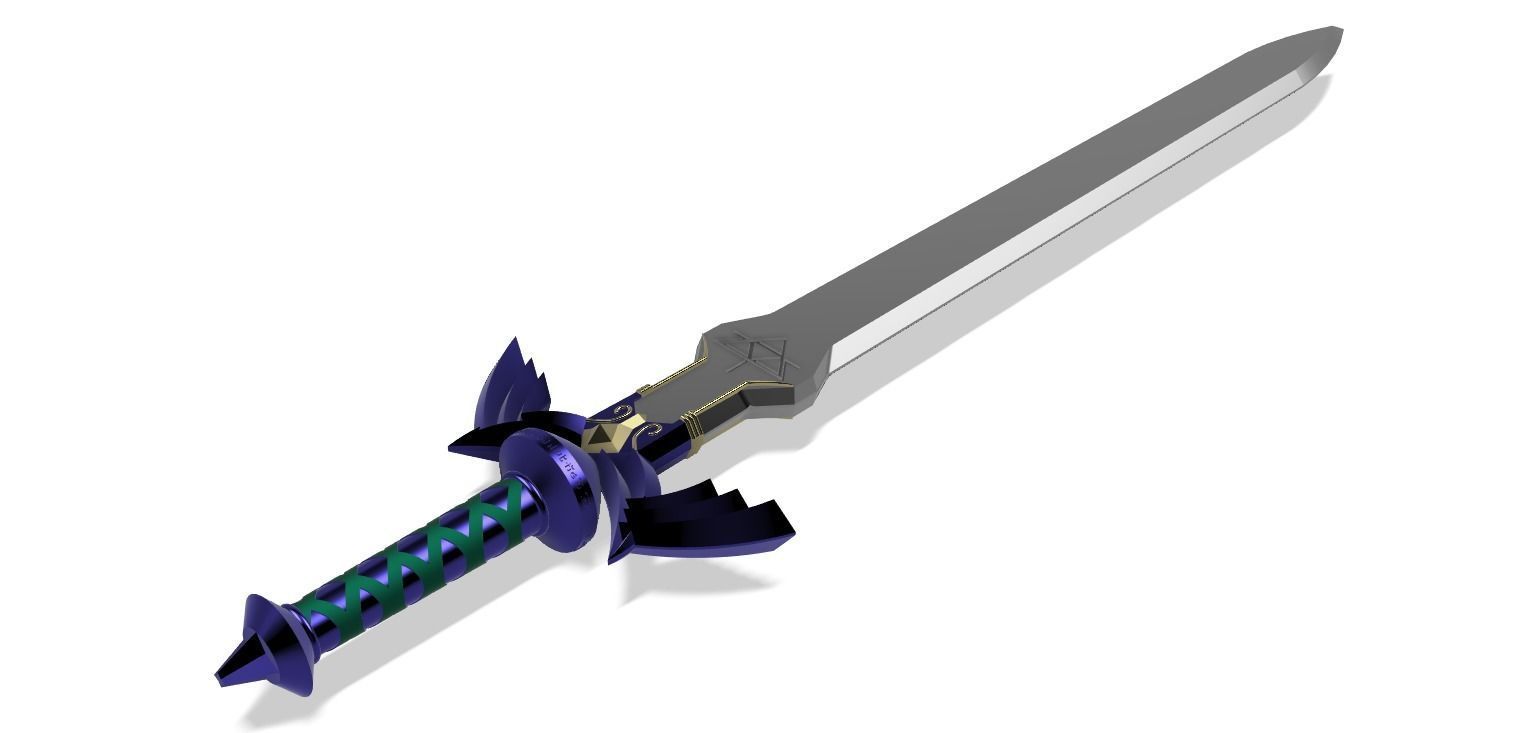 Master Sword Legend of Zelda 3D print model_4