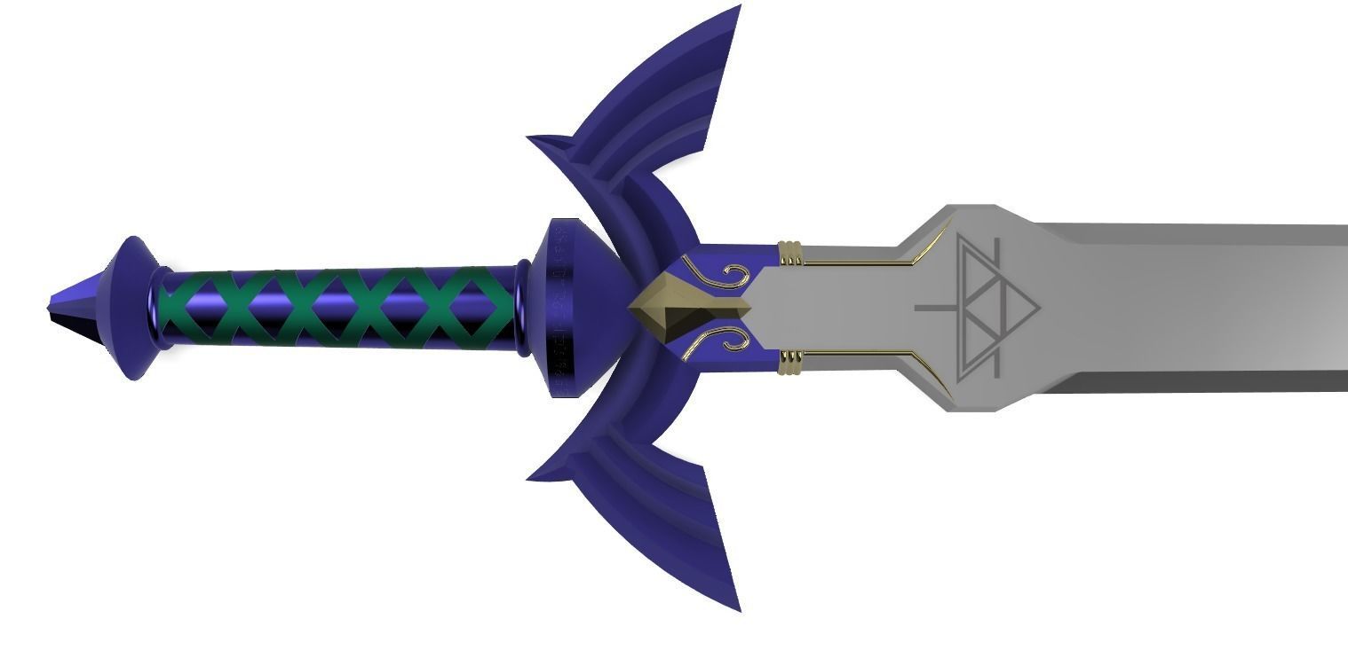 Master Sword Legend of Zelda 3D print model_1