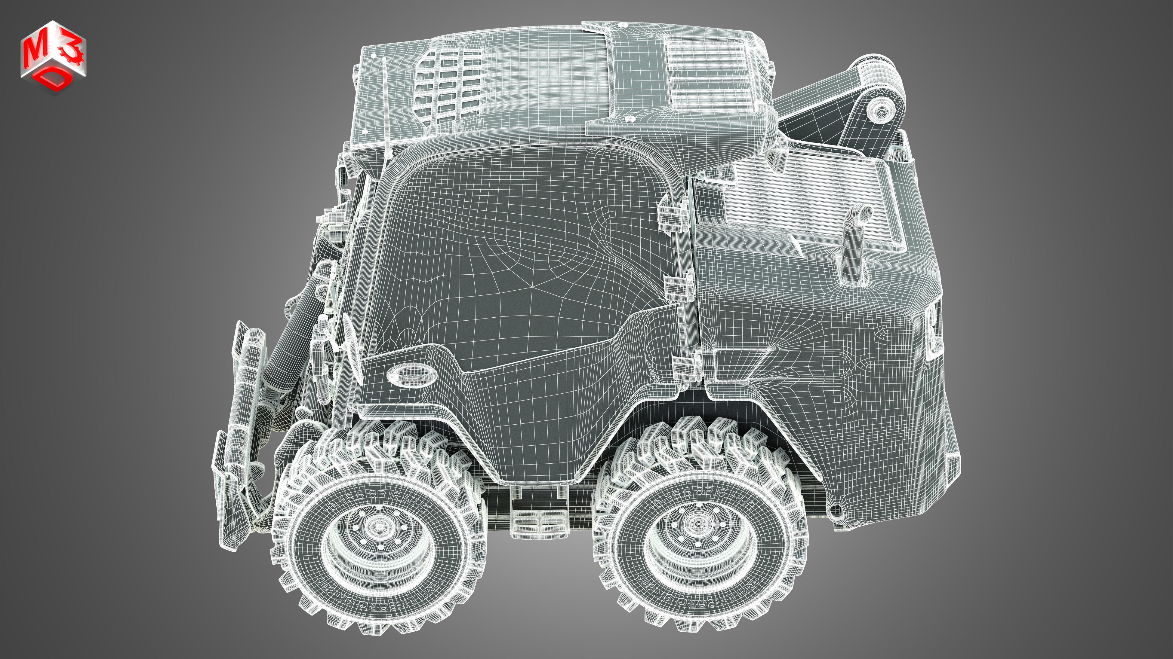 JCB Skid Steer Loader 260 3D model_10