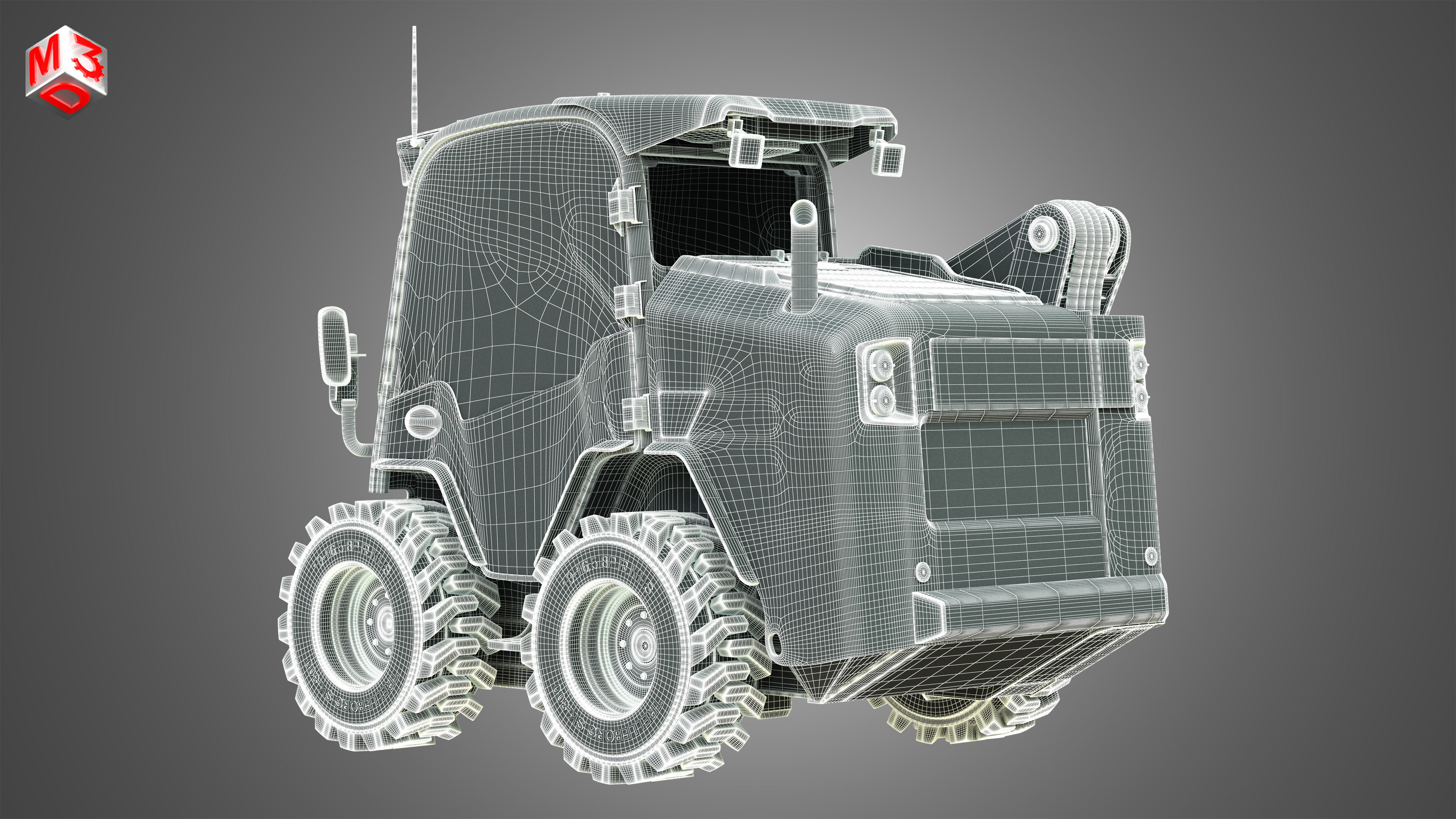 JCB Skid Steer Loader 260 3D model_13