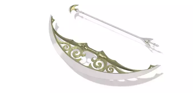 Bow of Light Legend of Zelda Breath of the Wild 3D print model