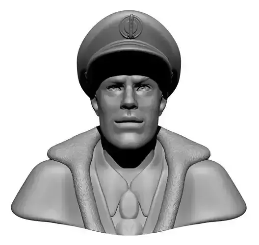Dan Dare Bust 3D print model