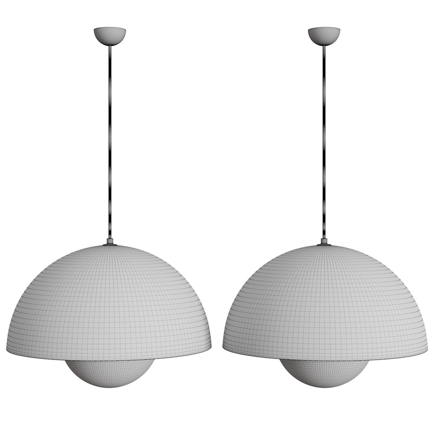 Flowerpot VP7 3D model_4