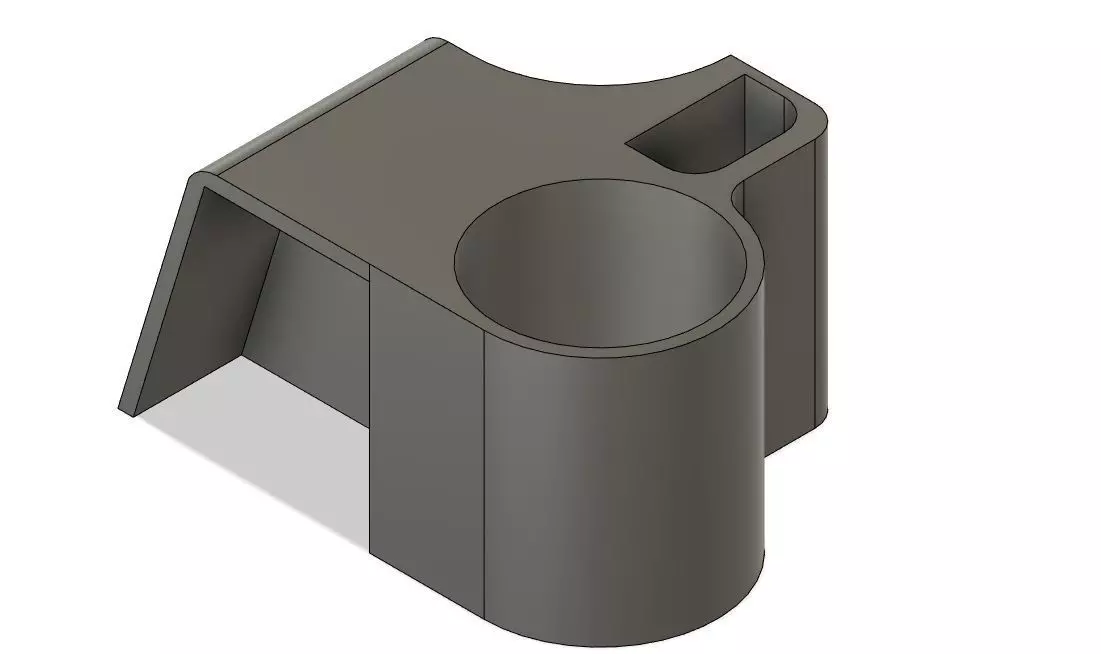 Cup and Remote Holder 3D print model