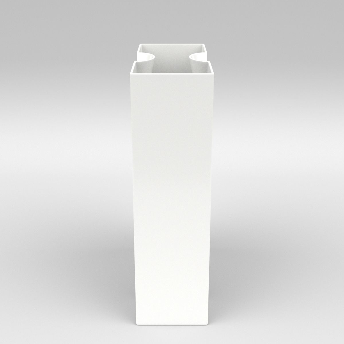 Illusion Vase Set 3D model_3