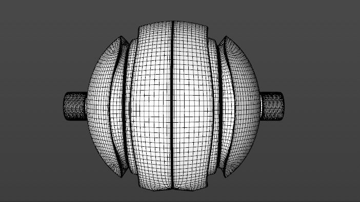 Drone Sci-fi 3D model_4