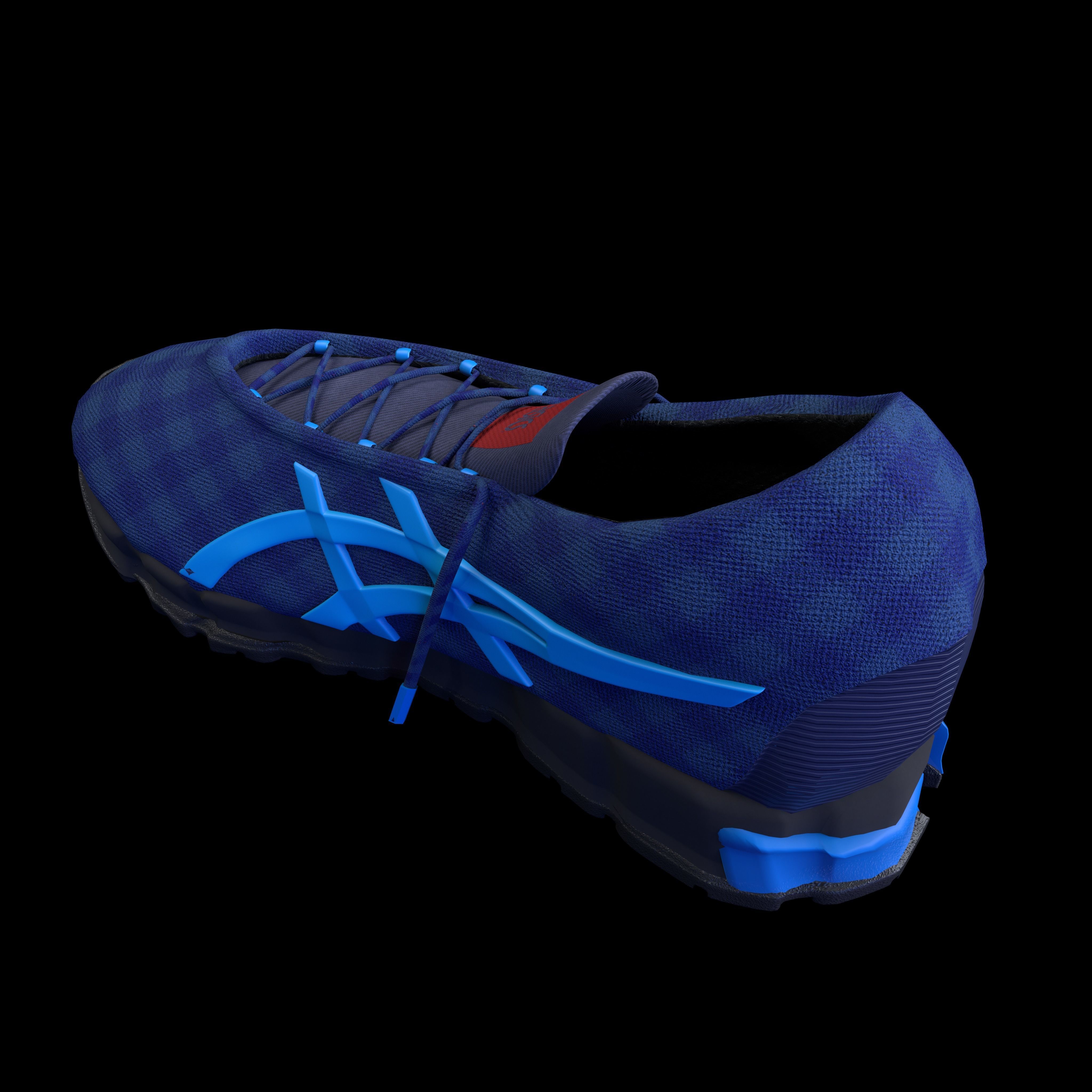 Asics Shoes 3D model_2