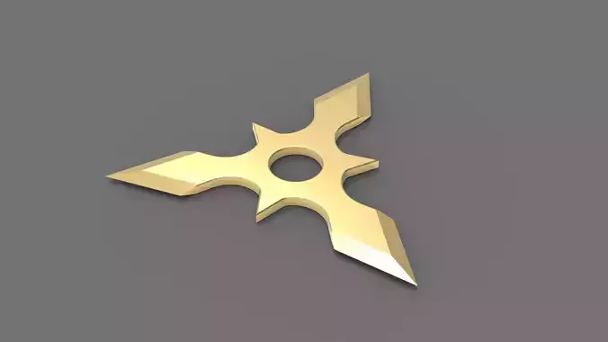Samurais or Ninjas shuriken - IX 3D print model