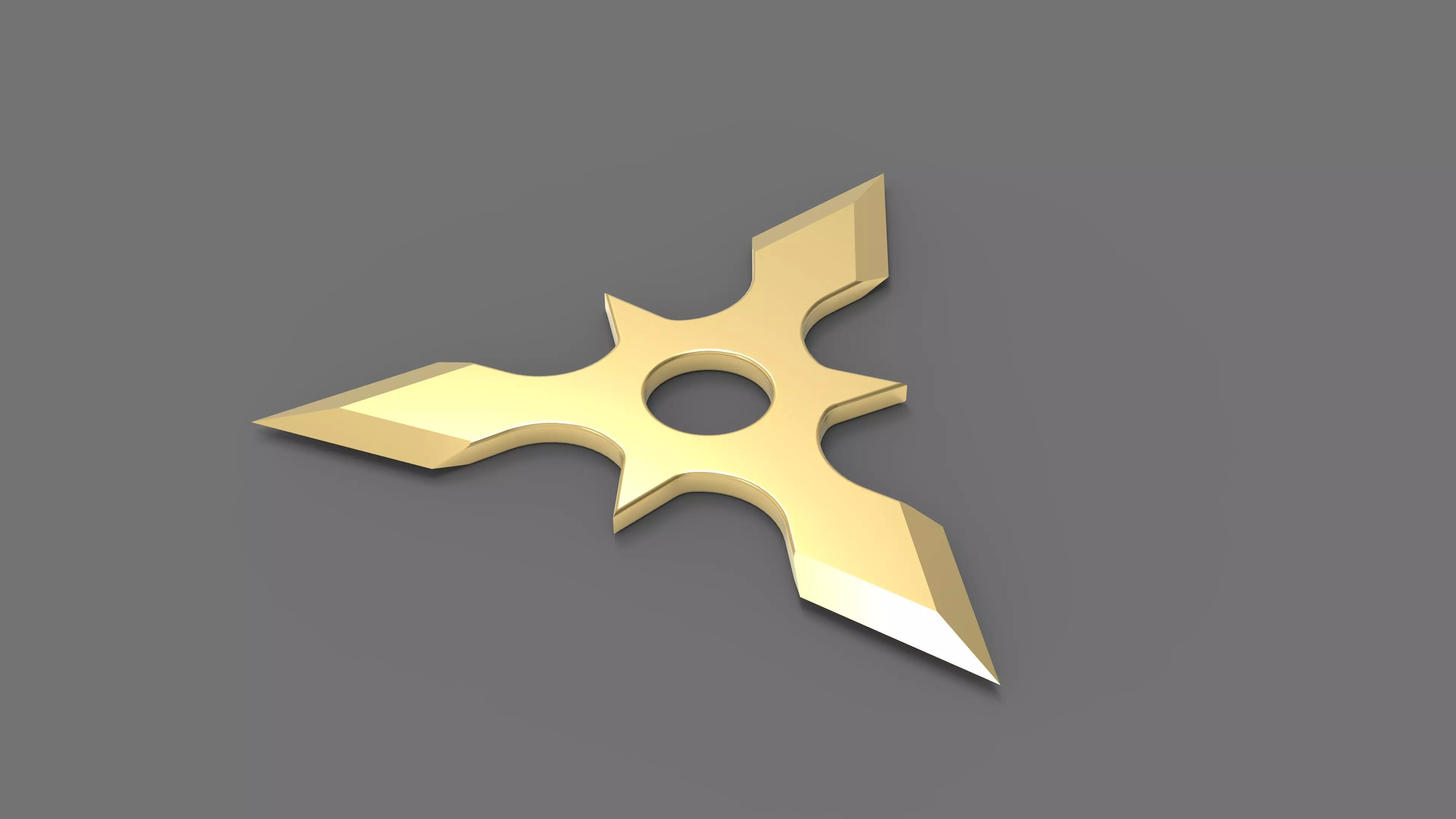 Samurais or Ninjas shuriken - IX 3D print model_0