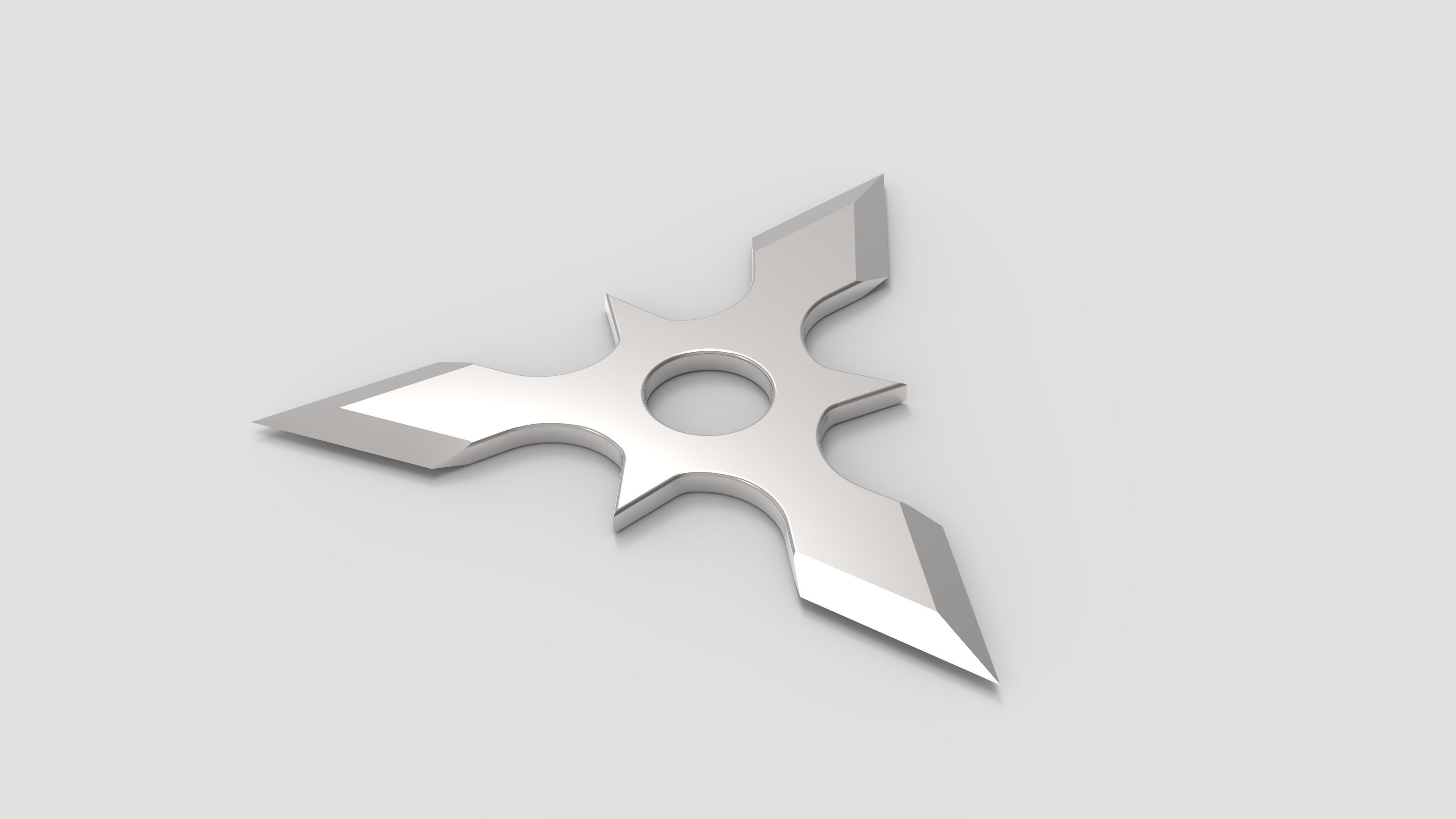 Samurais or Ninjas shuriken - IX 3D print model_3