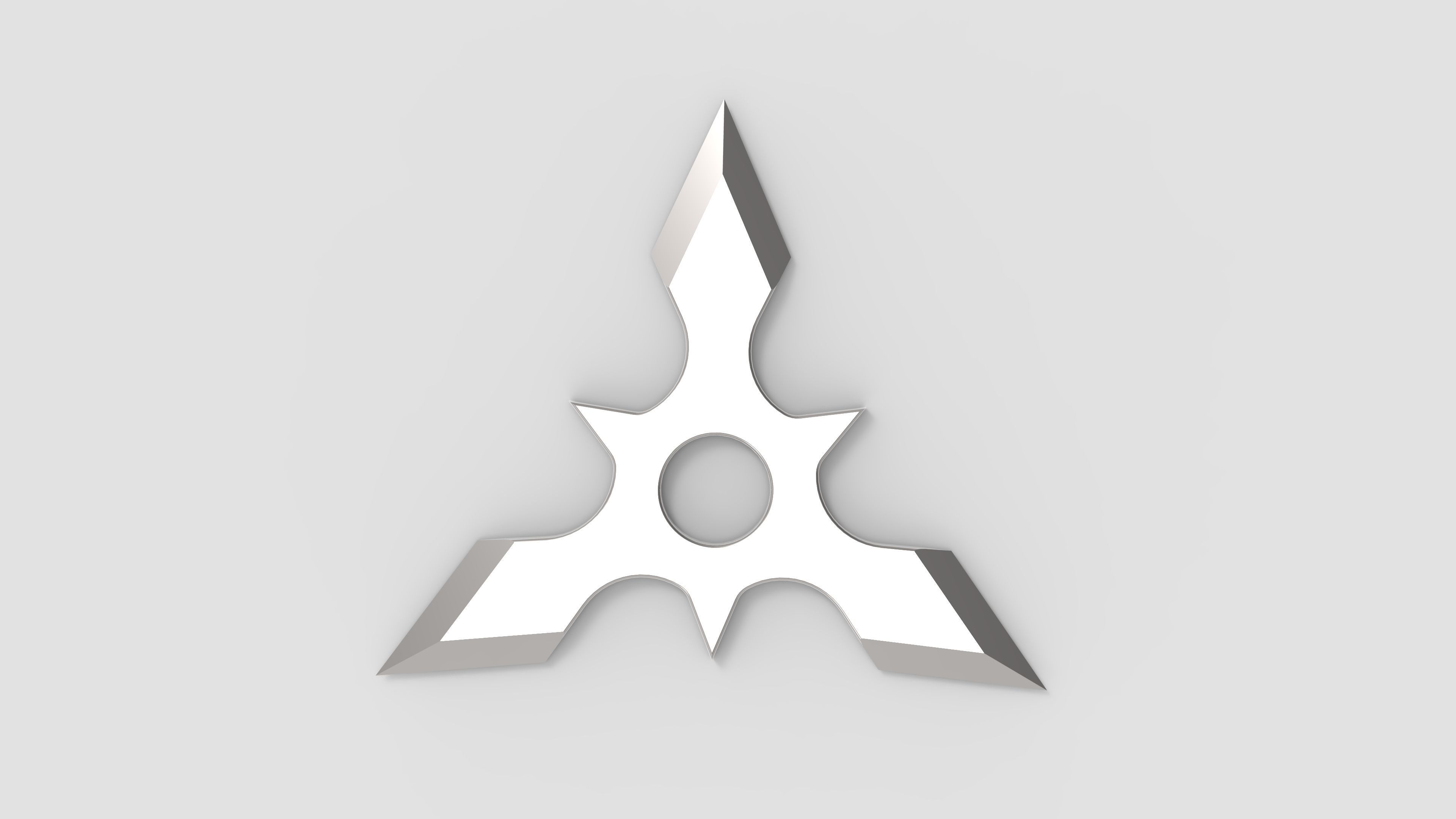 Samurais or Ninjas shuriken - IX 3D print model_4