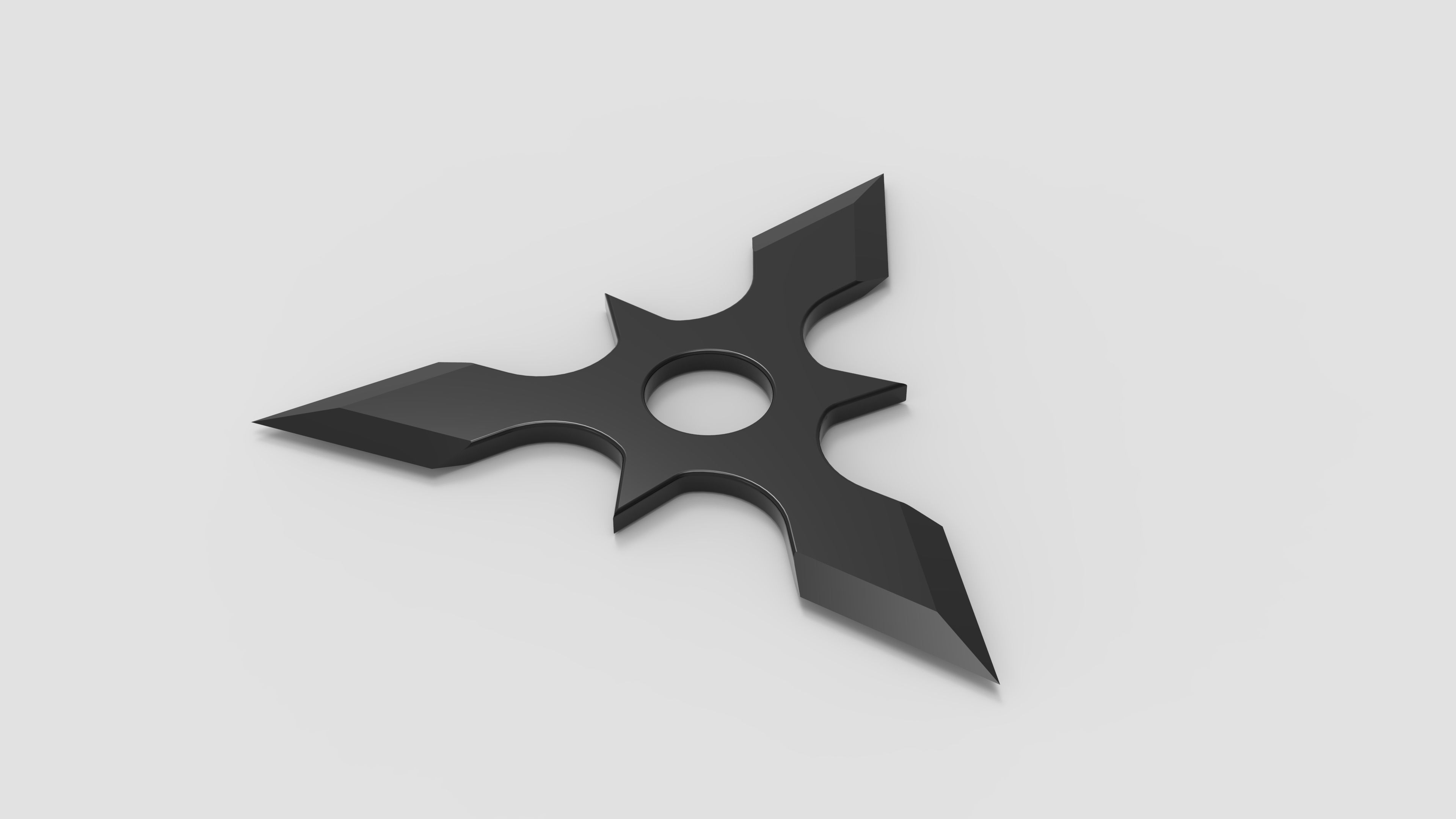Samurais or Ninjas shuriken - IX 3D print model_2