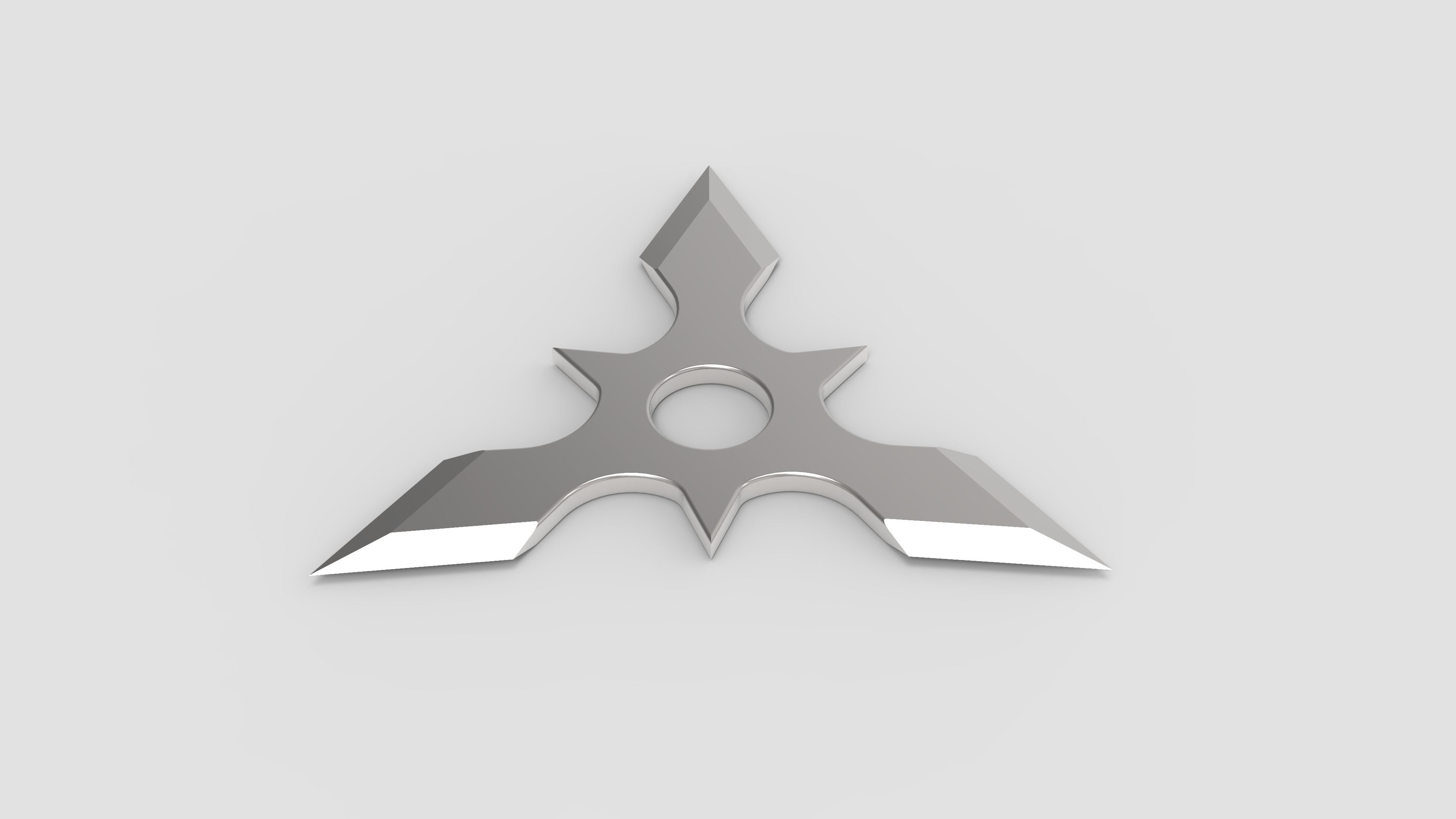 Samurais or Ninjas shuriken - IX 3D print model_8