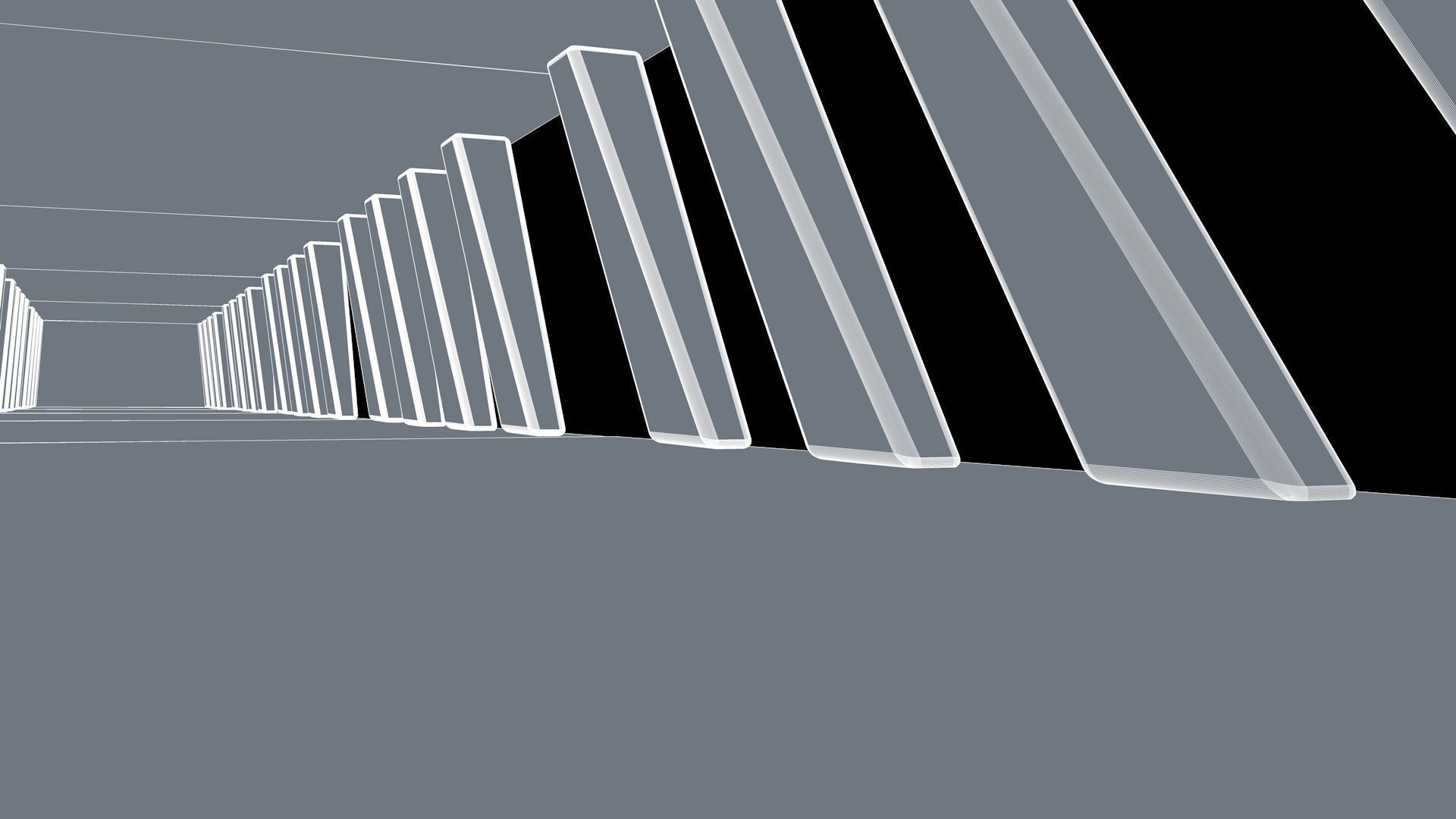 Sci Fi Tunnel 3D model_8