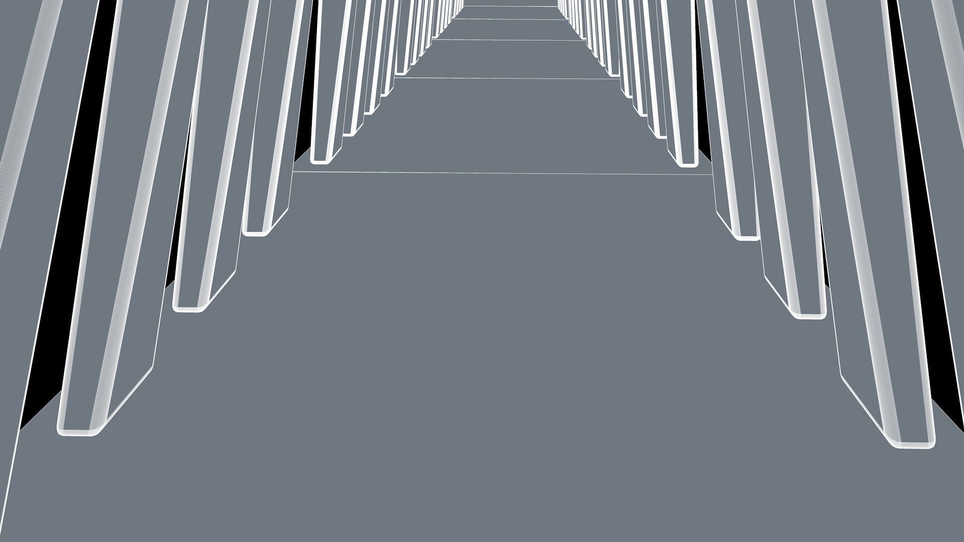 Sci Fi Tunnel 3D model_6