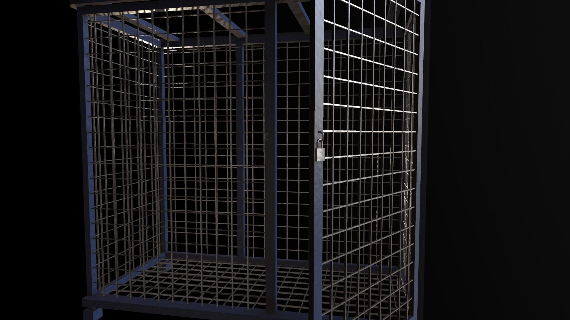 8-types of Industrial Gas Cylinders Low-poly 3D model_13