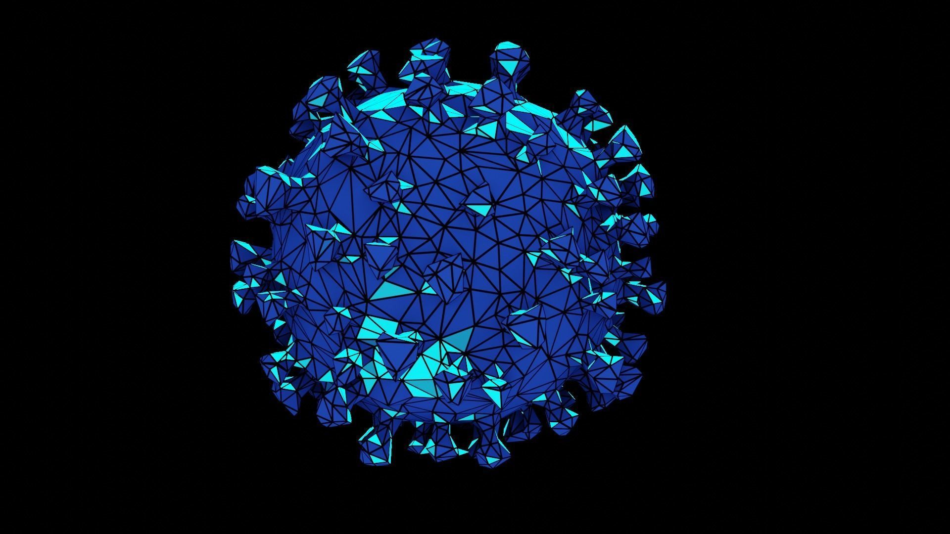 Tech Covid in 15 versions - 81 renders ready to use Low-poly 3D model_9