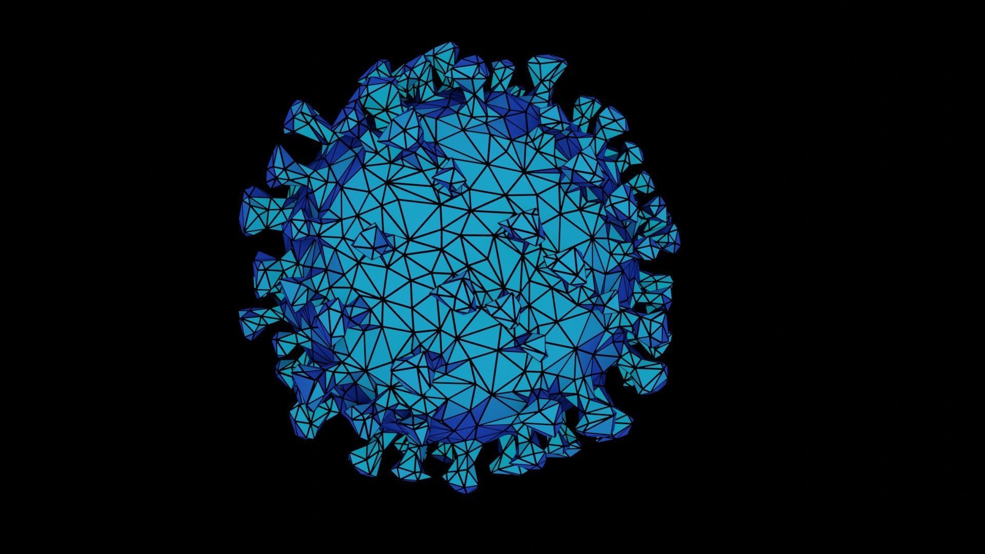 Tech Covid in 15 versions - 81 renders ready to use Low-poly 3D model_12